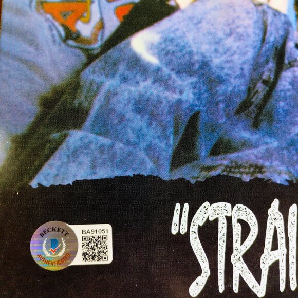 Ice Cube & DJ Yella Signed NWA Straight Outta Compton Vinyl Record Album Beckett - Picture 7 of 12